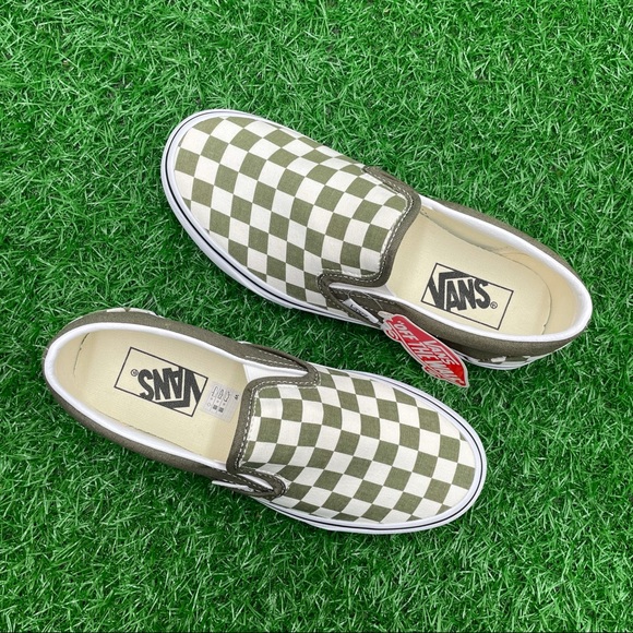 Vans Classic Slip On Checkerboard Grape leaf - Picture 6 of 8